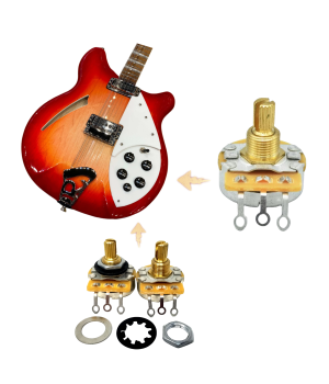 Electric Guitar Parts Audio Pots Volume Tone Adjustable Potentiometer Guitar Pots 500K Guitar Potentiometers