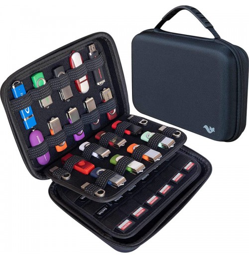 Electronic Accessories Organizer Large Capacity USB Storage Hard Holder Memory Card Case Electronic Accessories Organizer Large Capacity USB Storage Hard Holder Memory Card Case