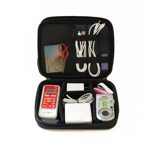 Electronic Organizer Travel Universal Cable Organizer Bag Electronics Accessories Cases for Cable, Charger, Phone, USB, SD Card Electronic Organizer Travel Universal Cable Organizer Bag Electronics Accessories Cases for Cable, Charger, Phone, USB, SD Card