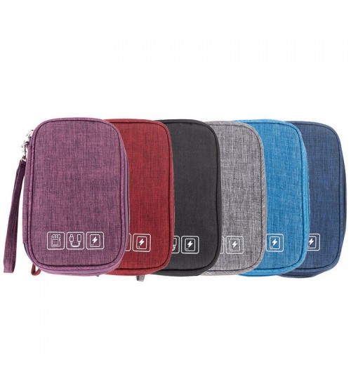 WSY Multifunctional travel digital cable storage bag lightweight waterproof travel electronic accessories organizer pouch WSY Multifunctional travel digital cable storage bag lightweight waterproof travel electronic accessories organizer pouch