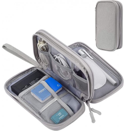 Cable Storage Bag for Cord Electronic Organizer Pouch Electronic Accessories Carry Case Travel Cable Organizer Bag Tech Pouch Cable Storage Bag for Cord Electronic Organizer Pouch Electronic Accessories Carry Case Travel Cable Organizer Bag Tech Pouch