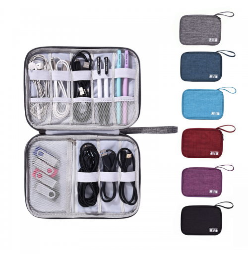 MKW4079 Portable Travel Gadget Digital Electronic Accessories Storage Cable Organizer Bag Cable Organizer Digital Storage Bag MKW4079 Portable Travel Gadget Digital Electronic Accessories Storage Cable Organizer Bag Cable Organizer Digital Storage Bag
