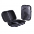 Waterproof Leather Travel Cable Organizer Pouch Electronic Accessories Earphone Power Bank Mouse Adapter Dopp kit Case