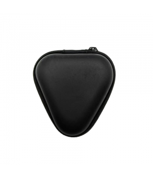 Customizable EVA PU Hard Shell Electronic Device Case Waterproof Portable Headphone Bag With Triangular Zipper Made In China